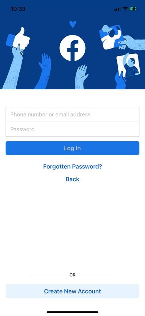 Facebook Login