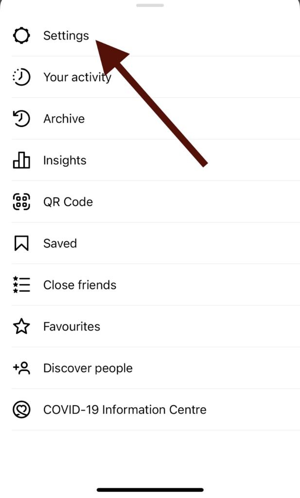 how to hide instagram account from search